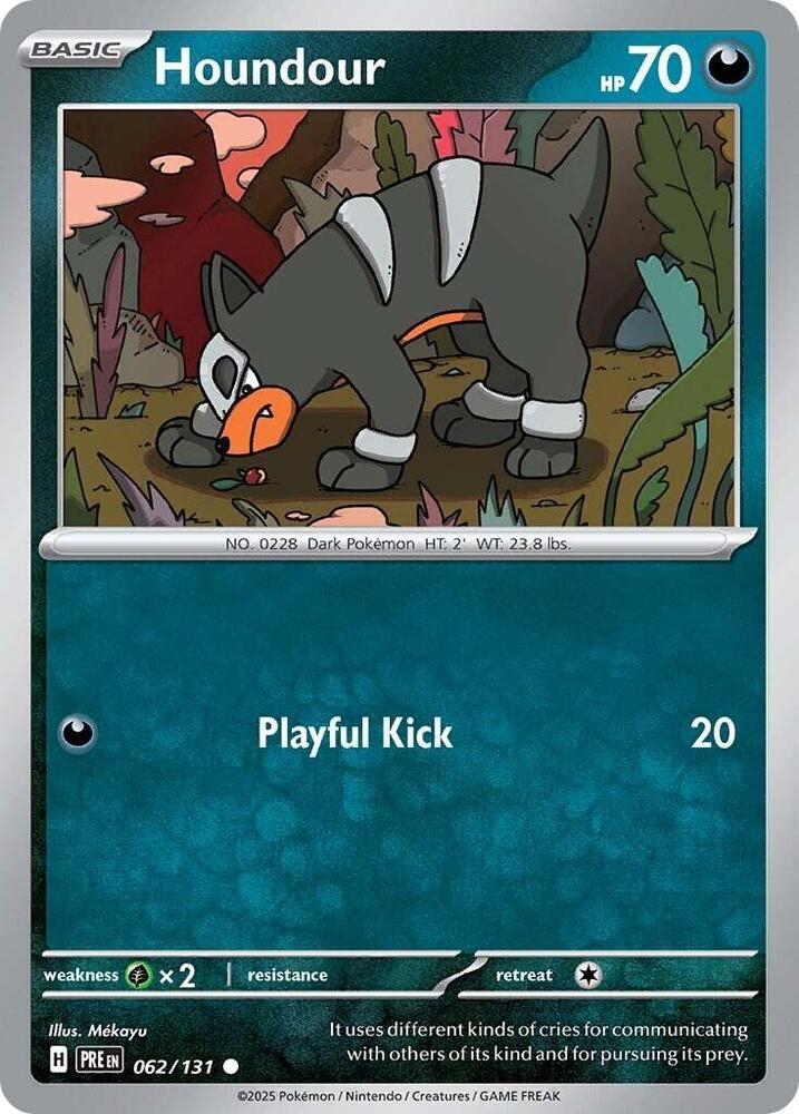 Houndour (062/131) [Scarlet & Violet: Prismatic Evolutions] | Jack's On Queen