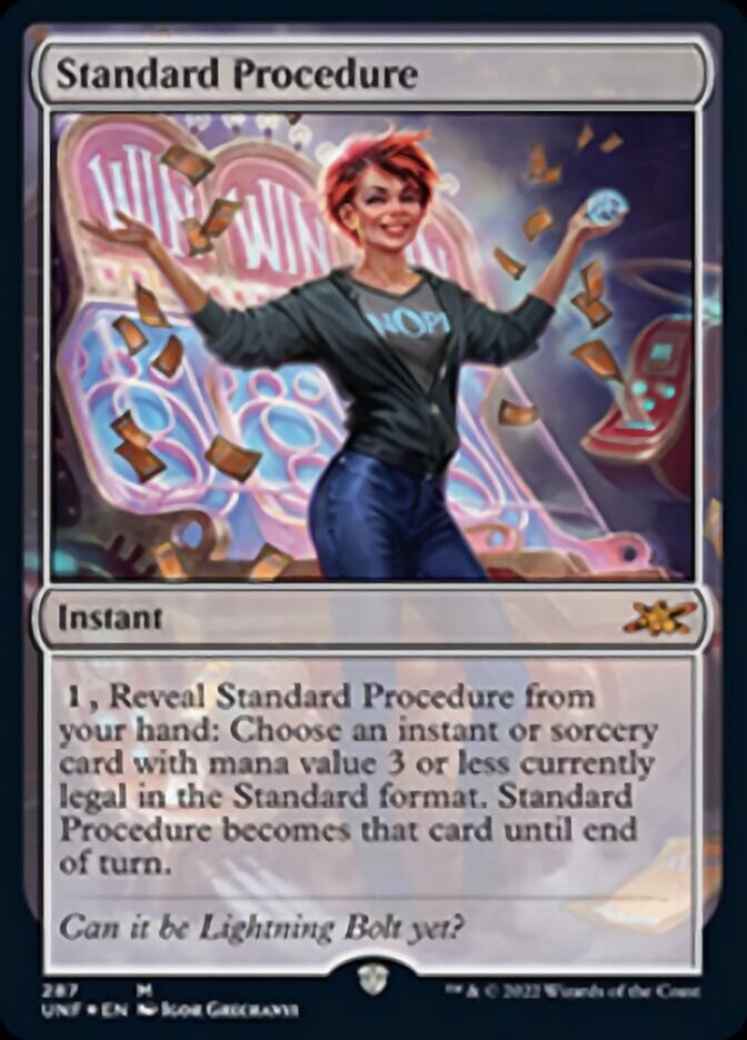Standard Procedure (Galaxy Foil) [Unfinity] | Jack's On Queen