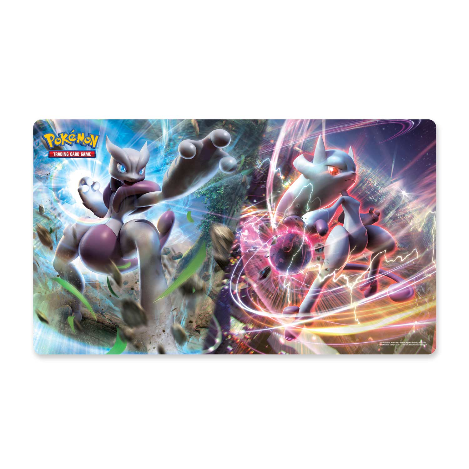 Playmat - Mega Mewtwo X and Mega Mewtwo Y | Jack's On Queen