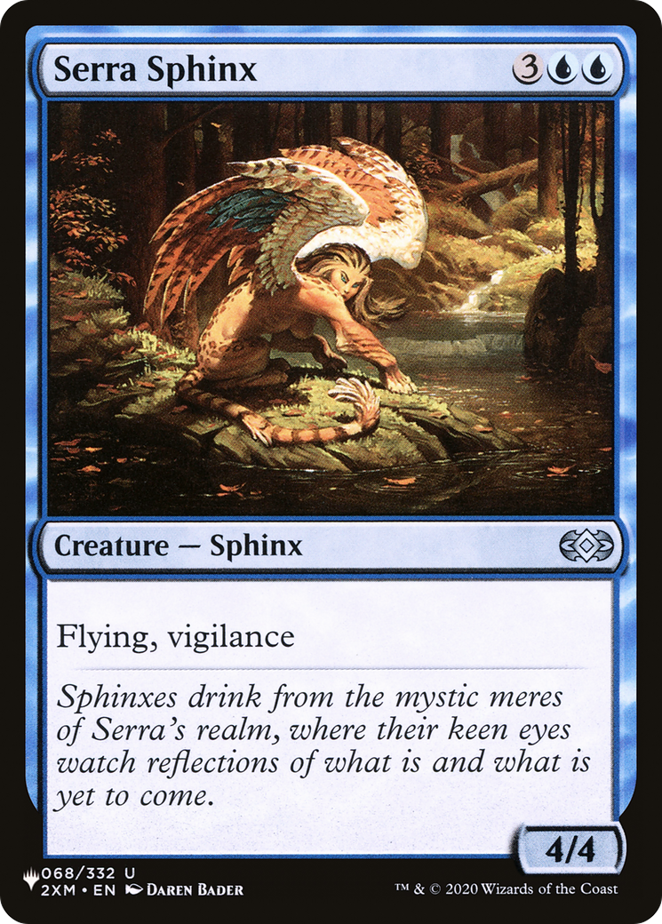 Serra Sphinx [The List Reprints] | Jack's On Queen