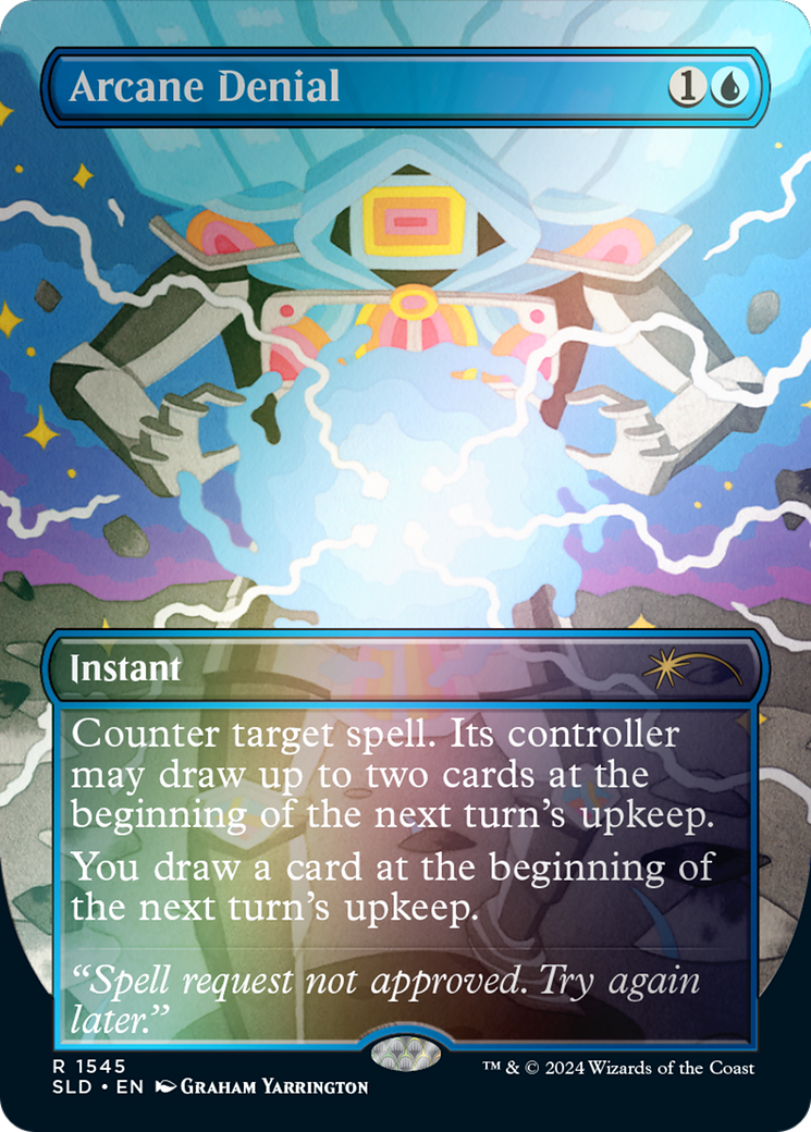 Arcane Denial (Surge Foil) [Marvel Super Heroes Commander] | Jack's On Queen