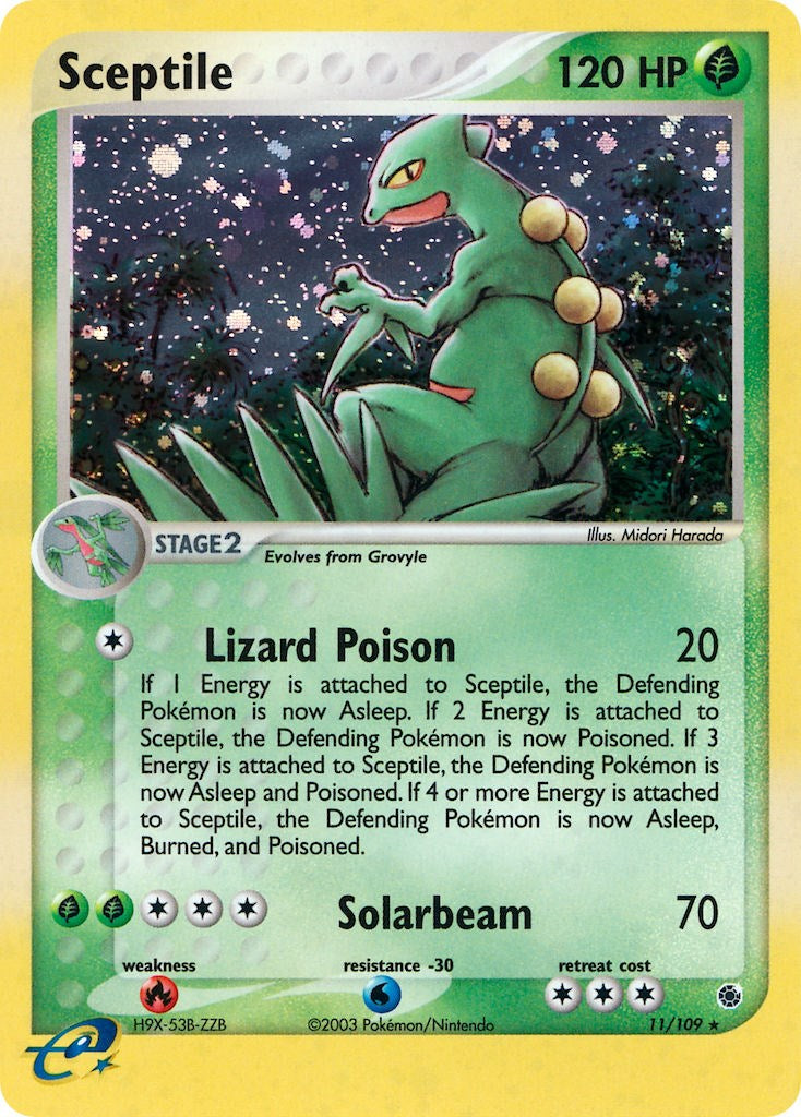 Sceptile (11/109) [EX: Ruby & Sapphire] | Jack's On Queen