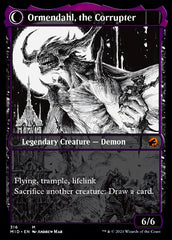 Jerren, Corrupted Bishop // Ormendahl, the Corrupted (Showcase Eternal Night) [Innistrad: Midnight Hunt] | Jack's On Queen