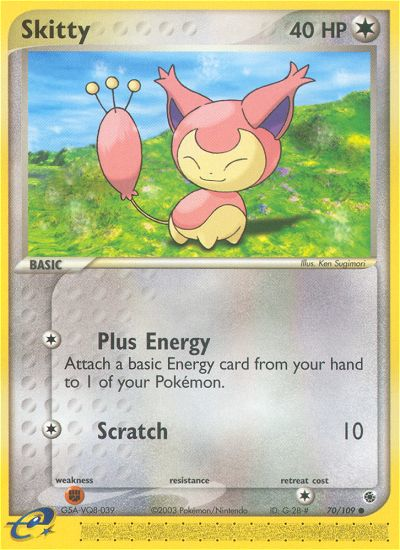 Skitty (70/109) [EX: Ruby & Sapphire] | Jack's On Queen