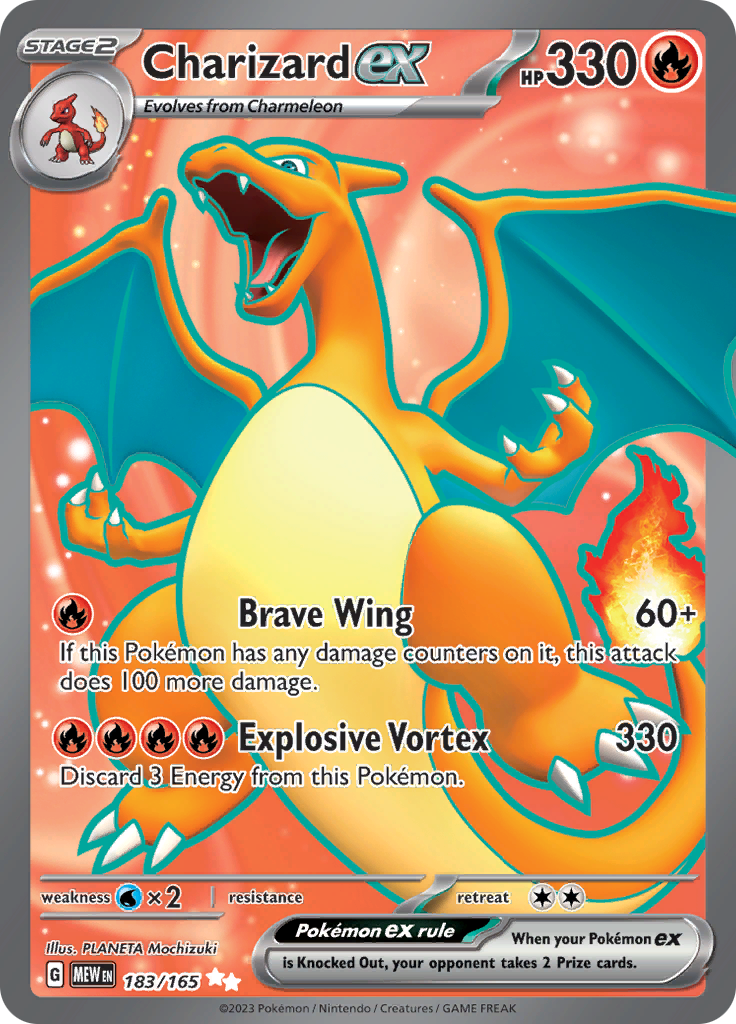 Charizard ex (183/165) [Scarlet & Violet: 151] | Jack's On Queen