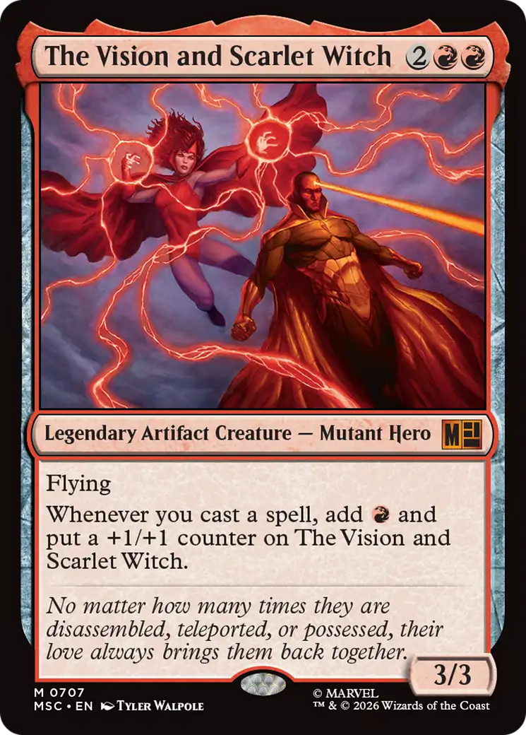 The Vision and Scarlet Witch [Marvel Super Heroes Commander] | Jack's On Queen
