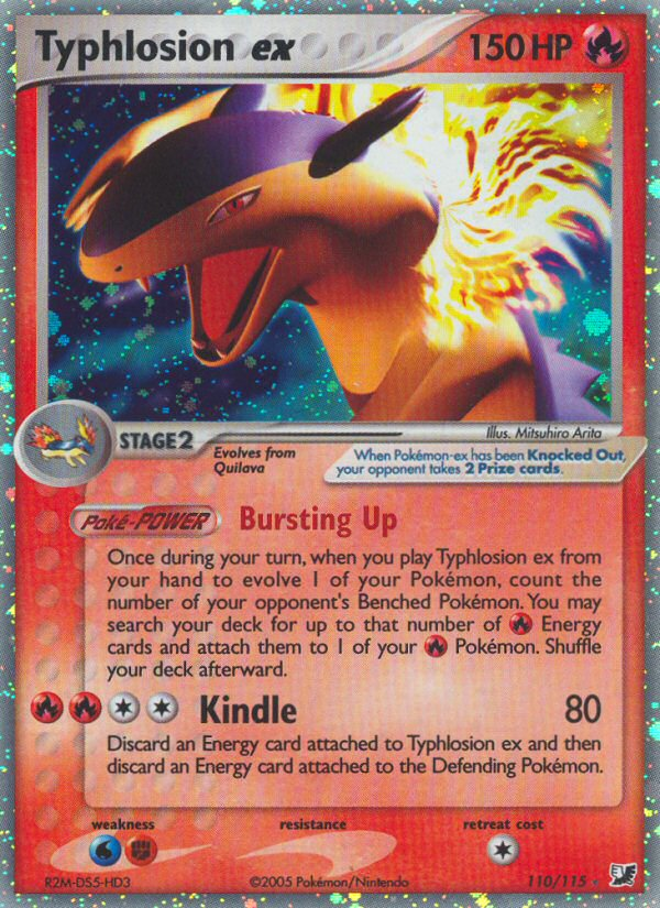 Typhlosion ex (110/115) [EX: Unseen Forces] | Jack's On Queen