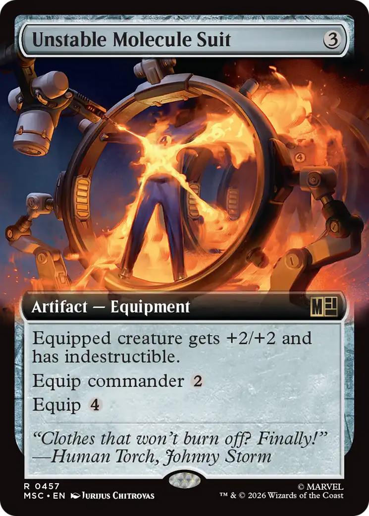Unstable Molecule Suit (Extended Art) [Marvel Super Heroes Commander] | Jack's On Queen