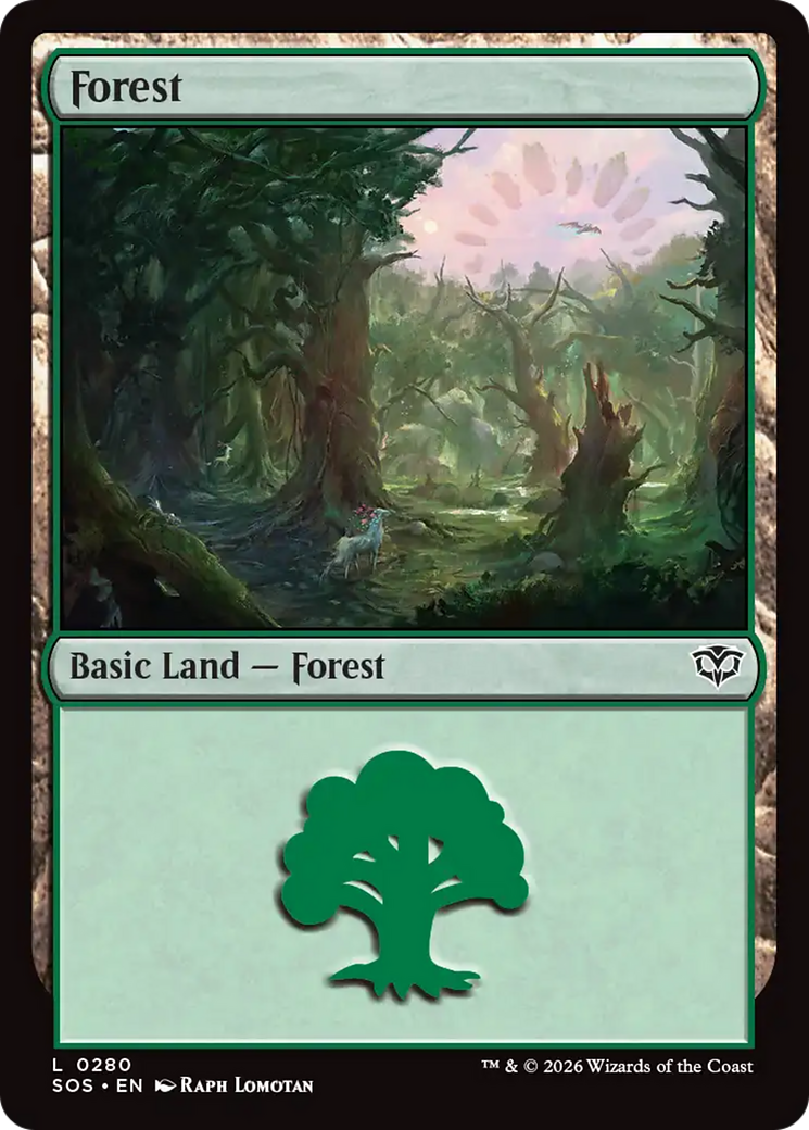 Forest (0280) [Secrets of Strixhaven] | Jack's On Queen