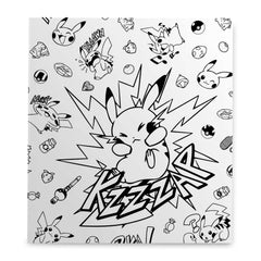 D-Ring Binder - Pikachu (Comic-Style) | Jack's On Queen