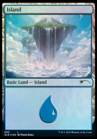 Island (Above the Clouds) (550) [Secret Lair Drop Promos] | Jack's On Queen