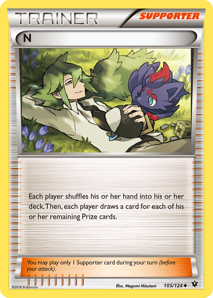 N (105/124) [XY: Fates Collide] | Jack's On Queen