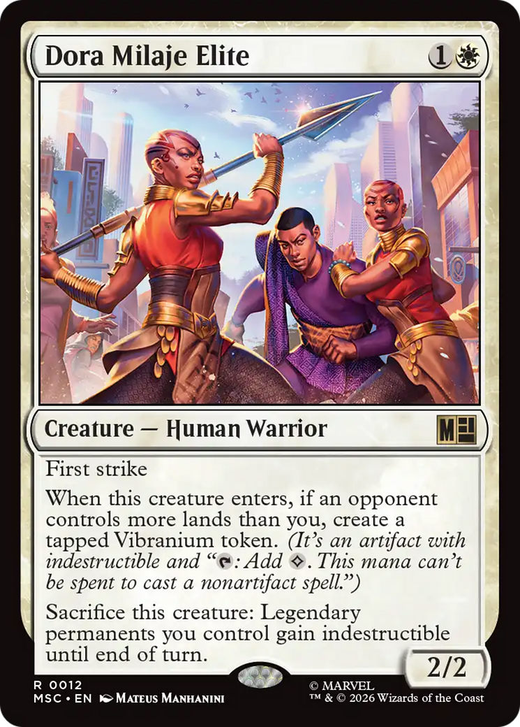 Dora Milaje Elite (Surge Foil) [Marvel Super Heroes Commander] | Jack's On Queen