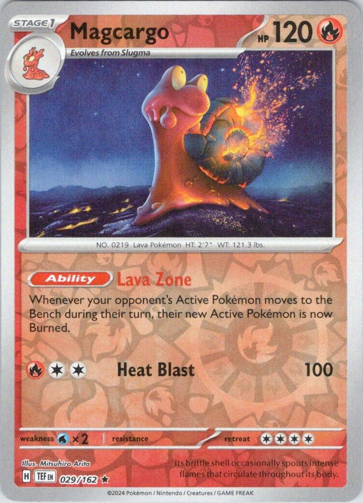 Magcargo (029/162) [Scarlet & Violet: Temporal Forces] | Jack's On Queen