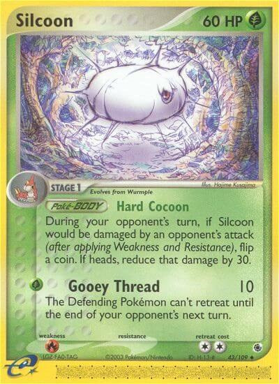 Silcoon (43/109) [EX: Ruby & Sapphire] | Jack's On Queen