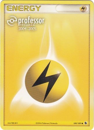 Lightning Energy (109/109) (2004 2005) [Professor Program Promos] | Jack's On Queen