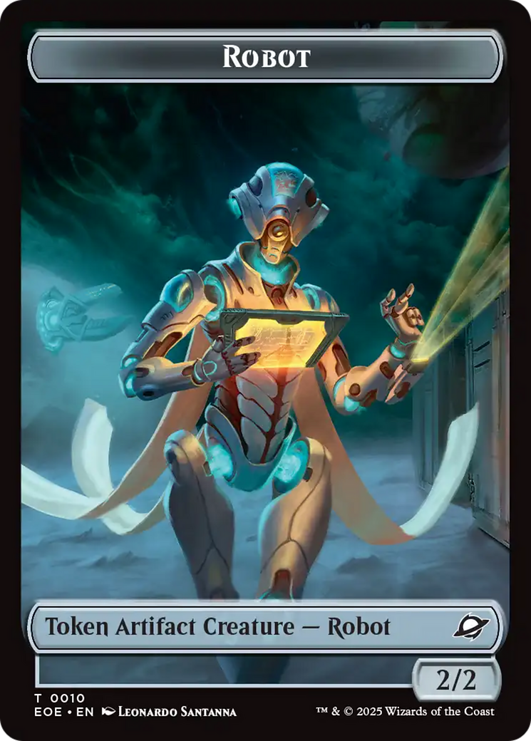 Robot // Drone Double-Sided Token [Edge of Eternities Tokens] | Jack's On Queen