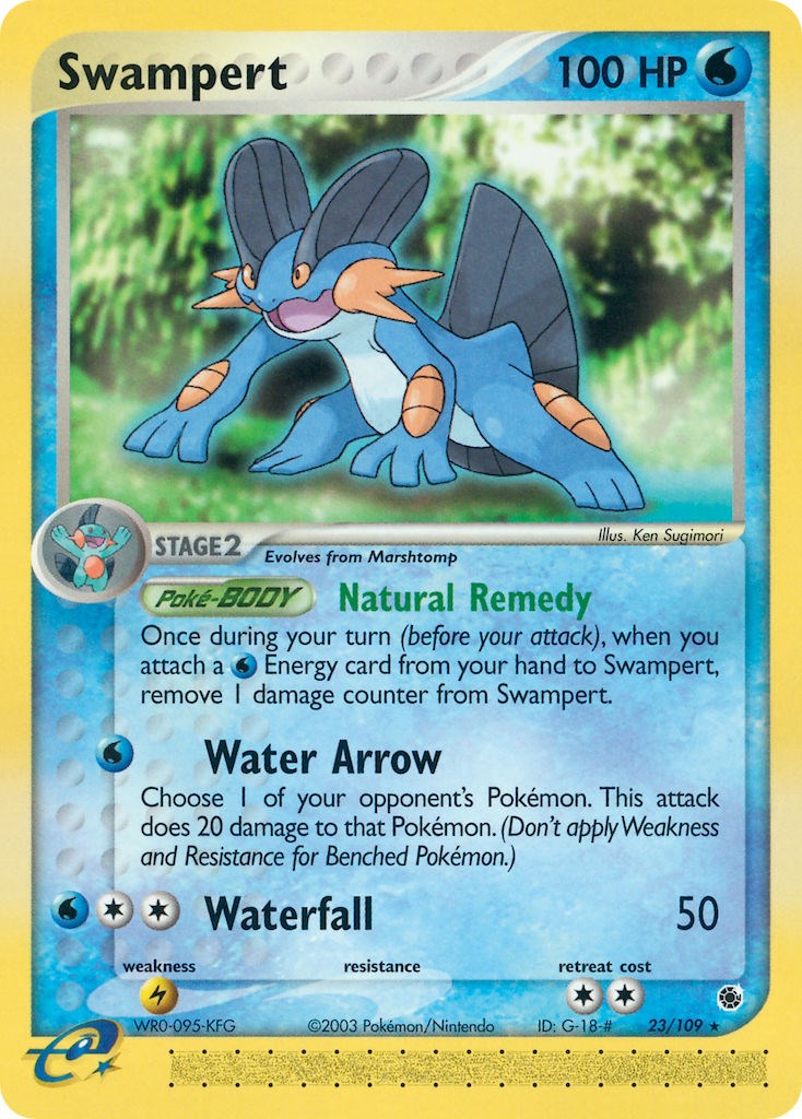 Swampert (23/109) [EX: Ruby & Sapphire] | Jack's On Queen