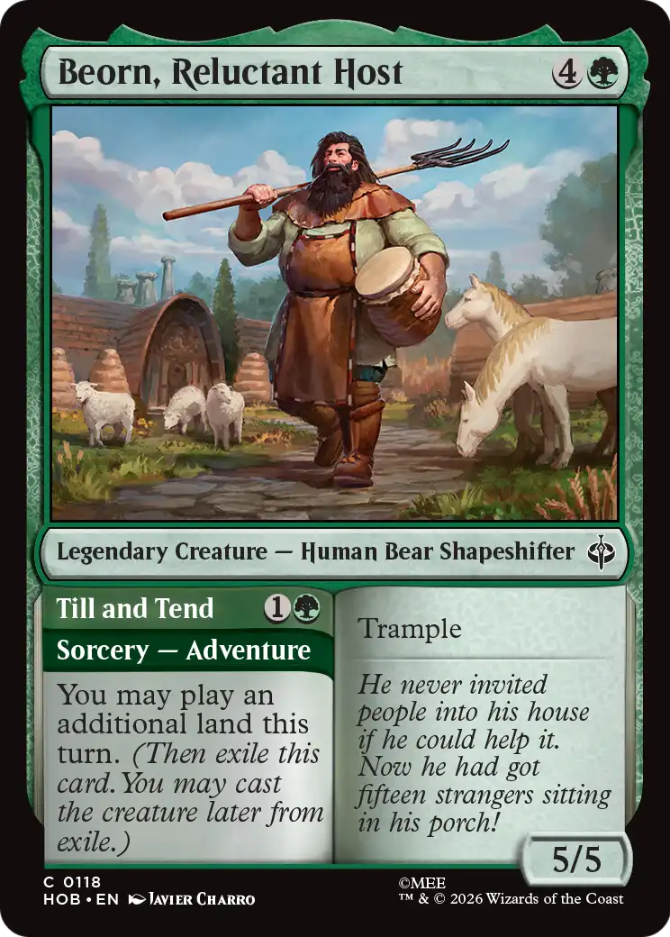 Beorn, Reluctant Host [The Hobbit] | Jack's On Queen