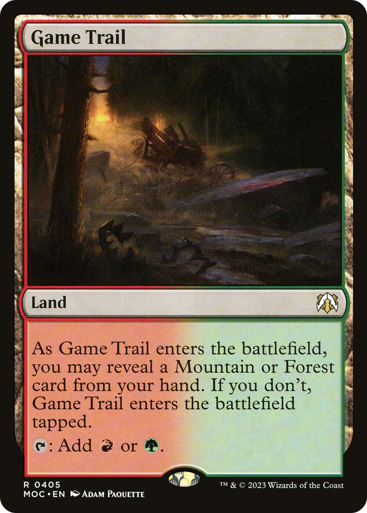 Game Trail [March of the Machine Commander] | Jack's On Queen