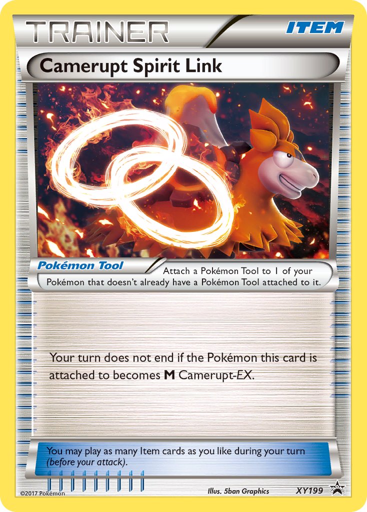 Camerupt Spirit Link (XY199) [XY: Black Star Promos] | Jack's On Queen