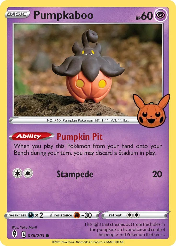 Pumpkaboo (076/203) [Trick or Trade] | Jack's On Queen