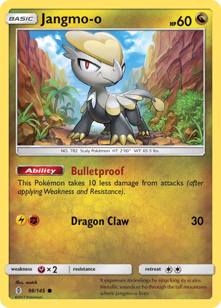 Jangmo-o (98/145) [Sun & Moon: Guardians Rising] | Jack's On Queen