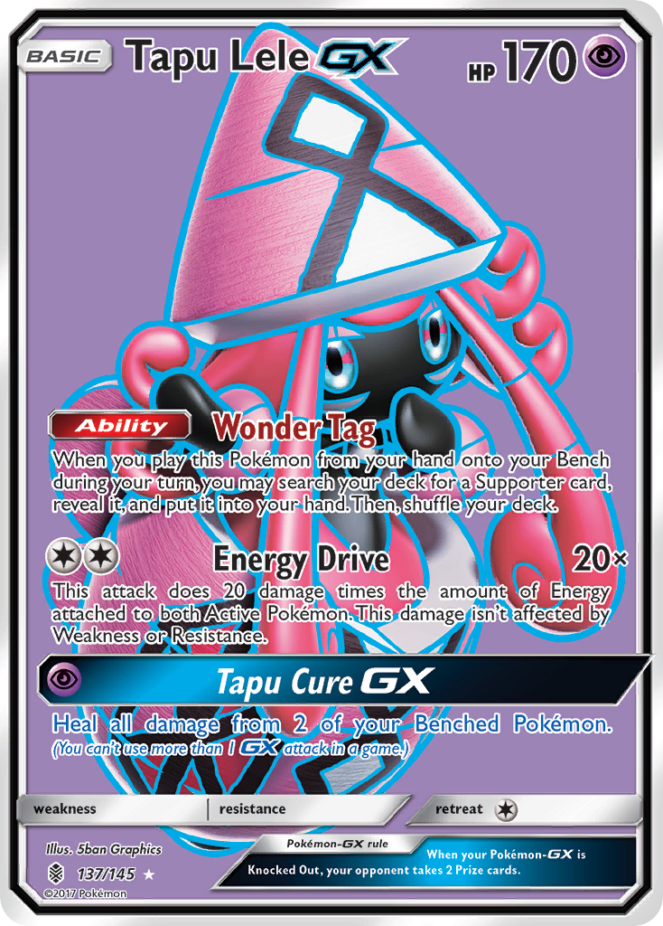 Tapu Lele GX (137/145) [Sun & Moon: Guardians Rising] | Jack's On Queen