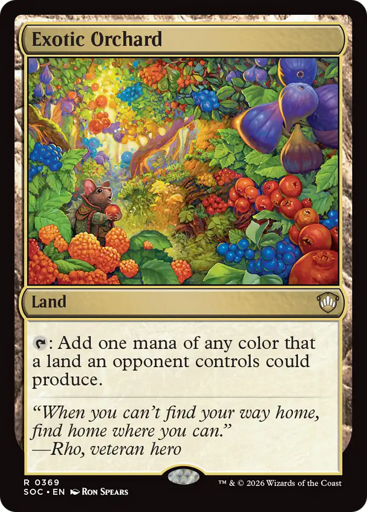 Exotic Orchard [Secrets of Strixhaven Commander] | Jack's On Queen