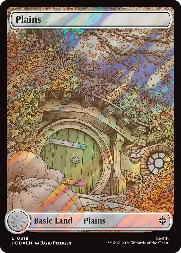 Plains (0319) (Surge Foil) [The Hobbit] | Jack's On Queen