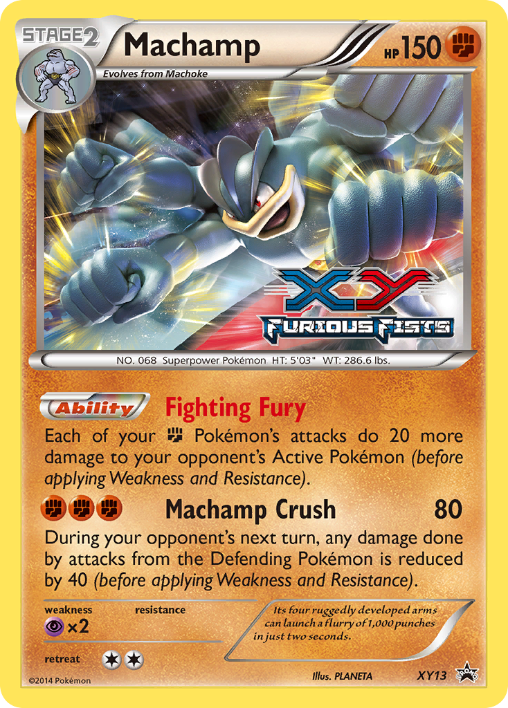 Machamp (XY13) [XY: Black Star Promos] | Jack's On Queen