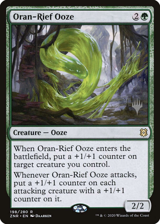 Oran-Rief Ooze (Promo Pack) [Zendikar Rising Promos] | Jack's On Queen