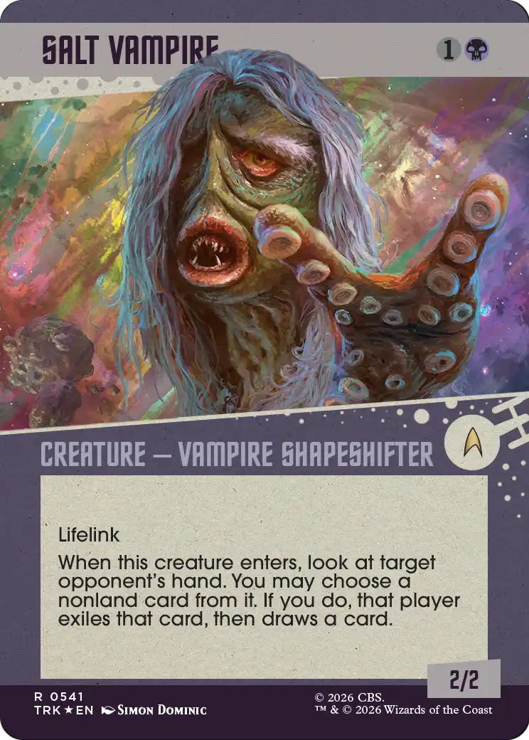 Salt Vampire (Showcase) (Surge Foil) [Star Trek] | Jack's On Queen