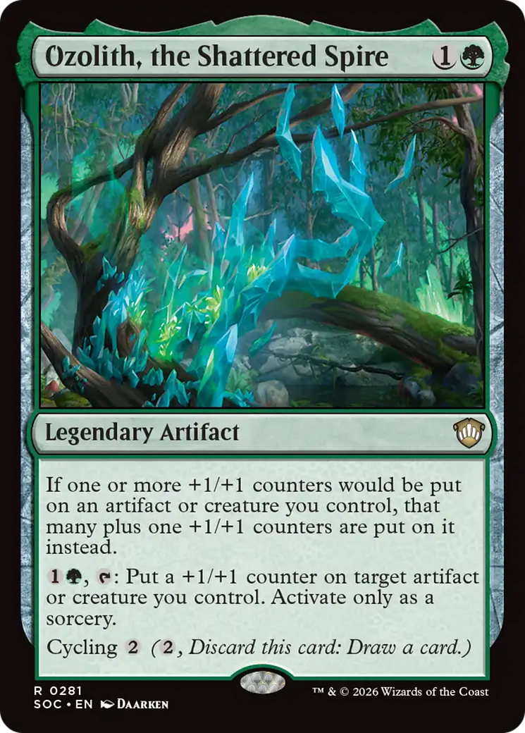 Ozolith, the Shattered Spire [Secrets of Strixhaven Commander] | Jack's On Queen