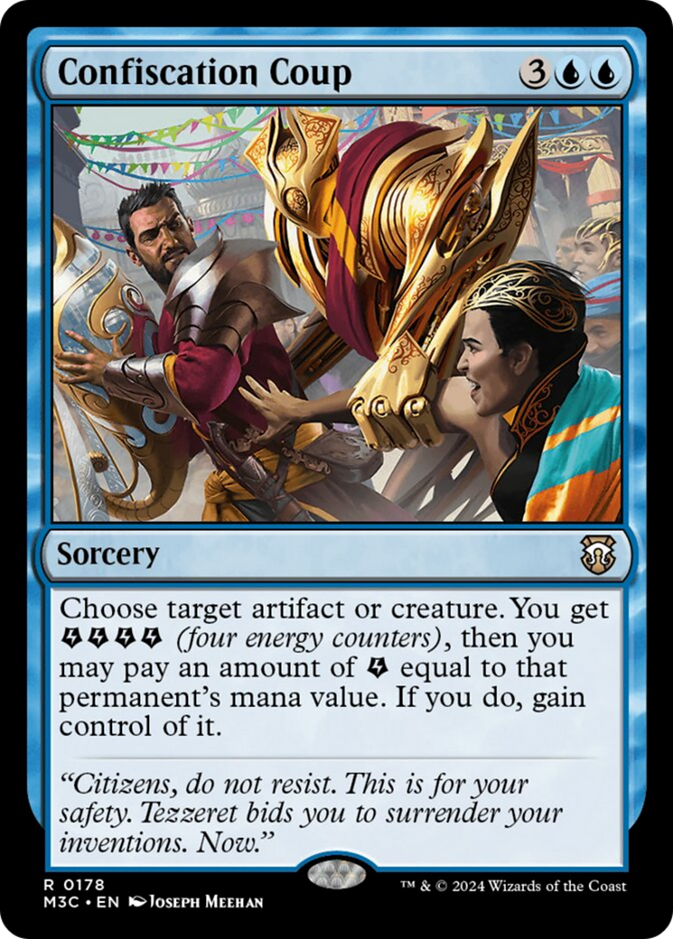 Confiscation Coup [Modern Horizons 3 Commander] | Jack's On Queen