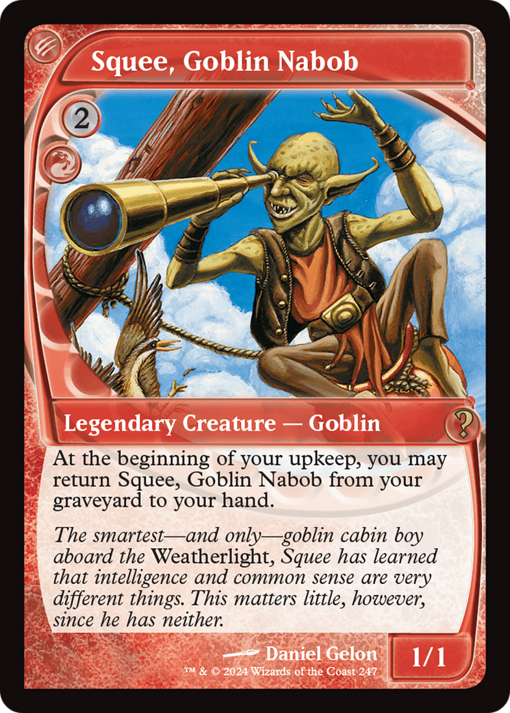 Squee, Goblin Nabob (Future Sight) [Mystery Booster 2] | Jack's On Queen