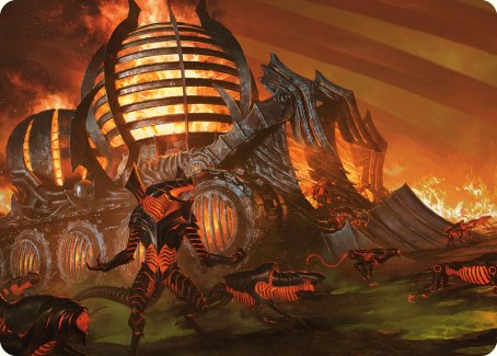 Urabrask's Forge Art Card [Phyrexia: All Will Be One Art Series] | Jack's On Queen