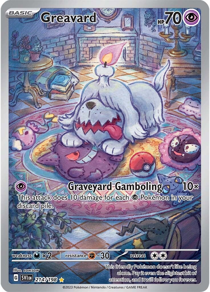 Greavard (214/198) [Scarlet & Violet: Base Set] | Jack's On Queen