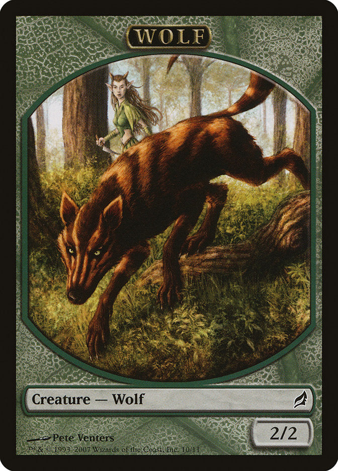 Wolf Token [Lorwyn Tokens] | Jack's On Queen