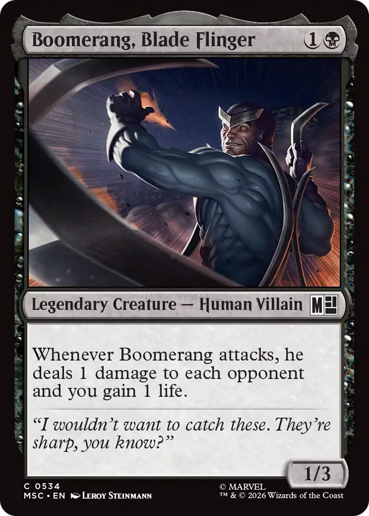 Boomerang, Blade Flinger [Marvel Super Heroes Commander] | Jack's On Queen