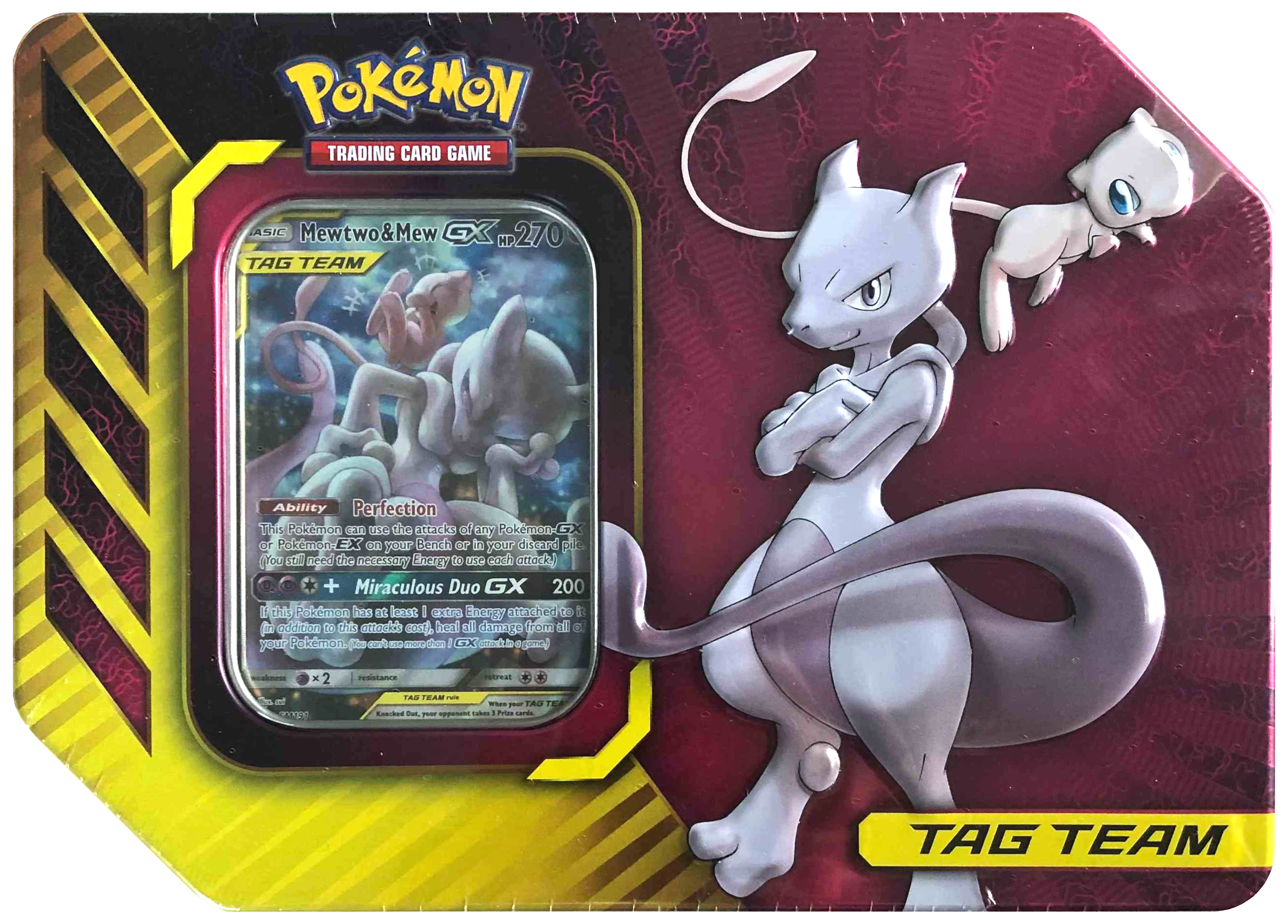 Power Partnership Tin (Mewtwo & Mew GX) | Jack's On Queen