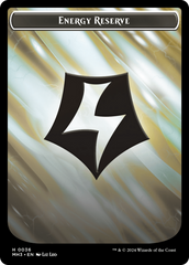 Treasure // Energy Reserve Double-Sided Token [Modern Horizons 3 Tokens] | Jack's On Queen