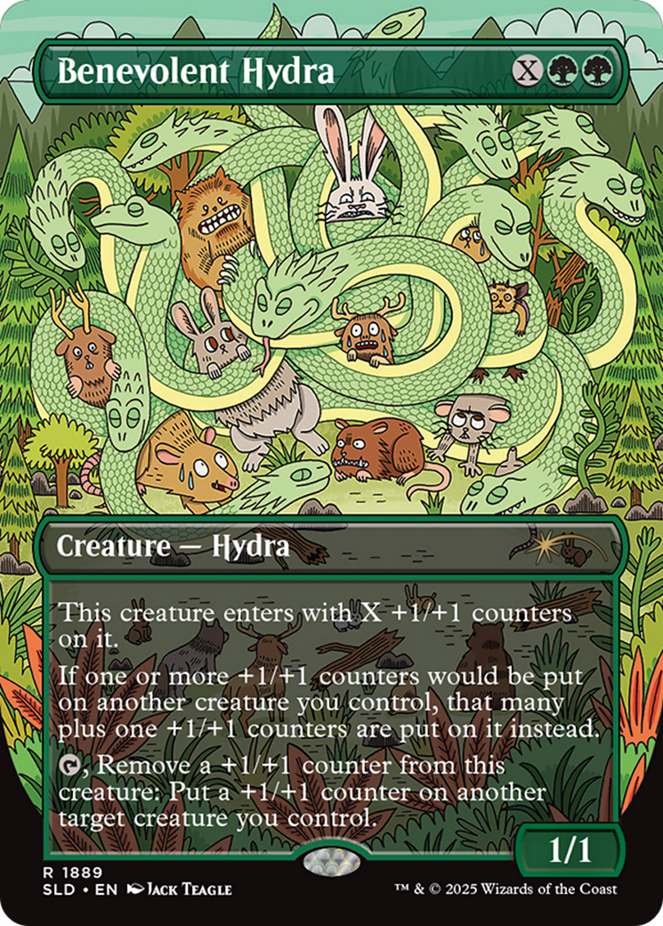 Benevolent Hydra (Rainbow Foil) [Secret Lair Drop Series] | Jack's On Queen