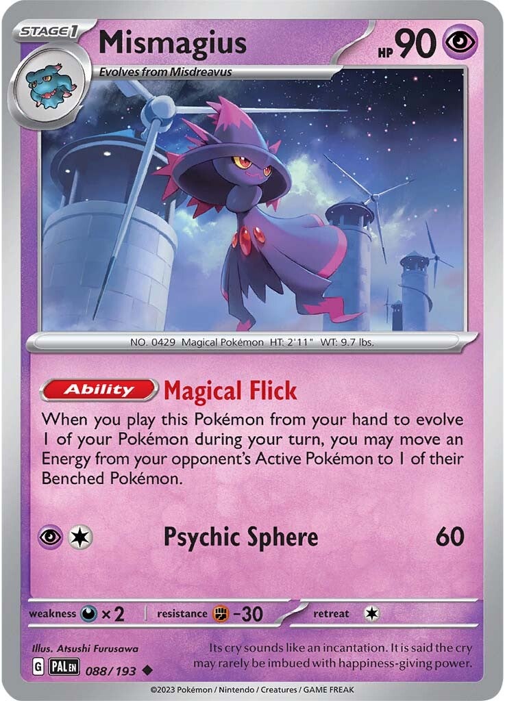 Mismagius (088/193) [Scarlet & Violet: Paldea Evolved] | Jack's On Queen