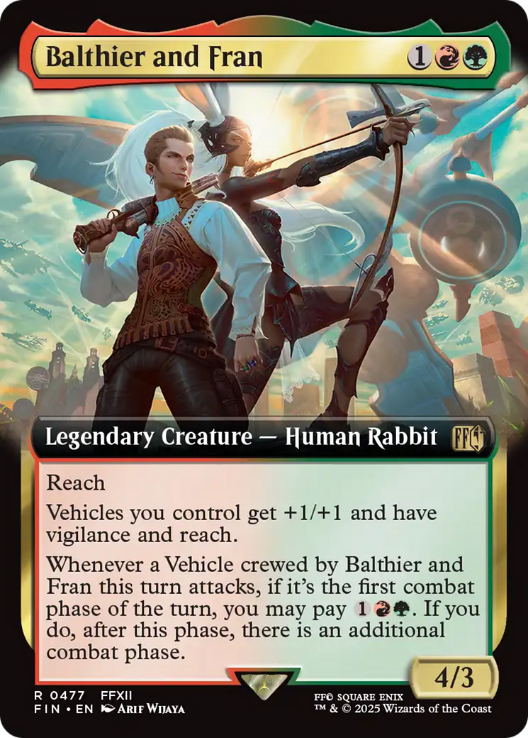 Balthier and Fran (Extended Art) [FINAL FANTASY] | Jack's On Queen