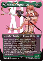 Vanille, Cheerful l'Cie // Ragnarok, Divine Deliverance (Borderless) (Surge Foil) [FINAL FANTASY] | Jack's On Queen