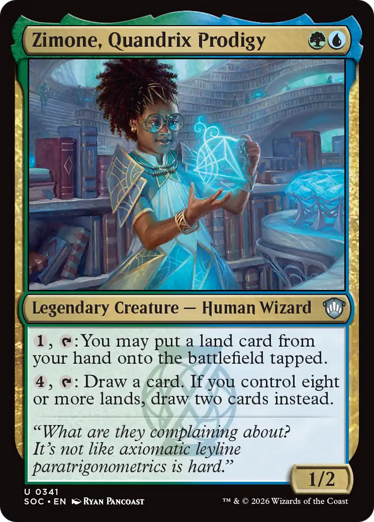 Zimone, Quandrix Prodigy [Secrets of Strixhaven Commander] | Jack's On Queen