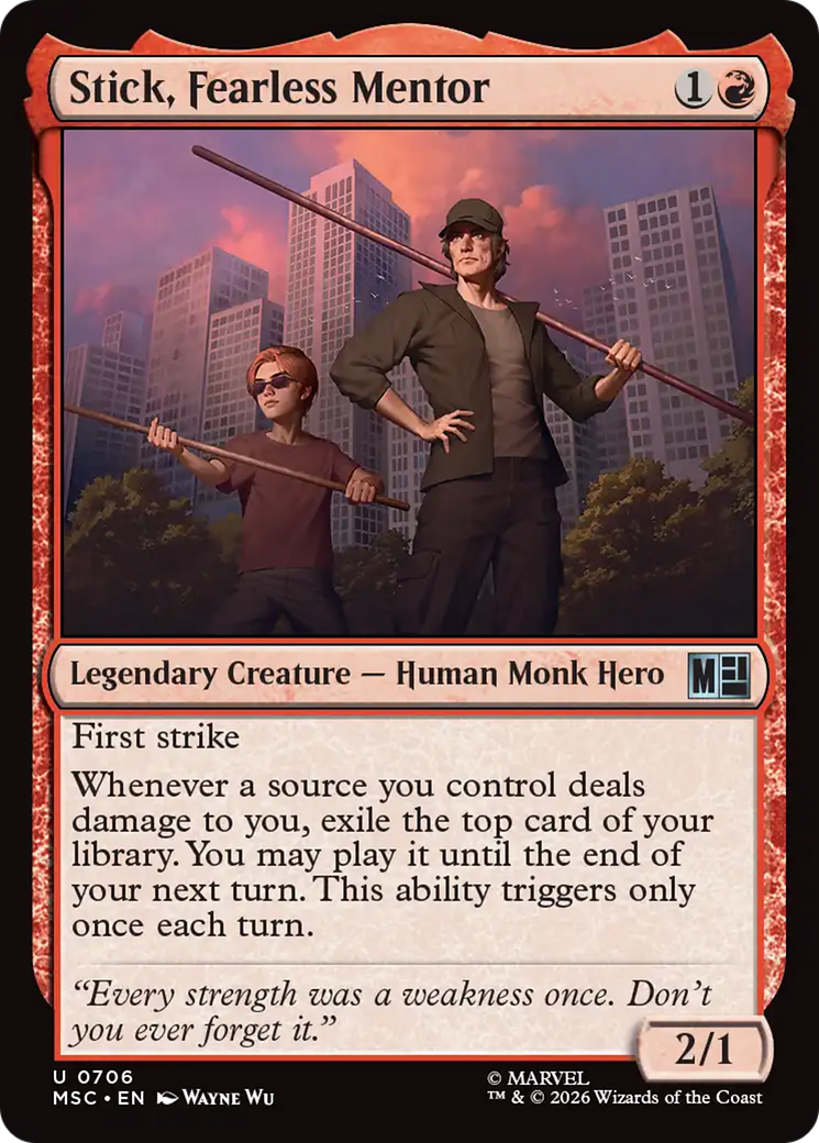 Stick, Fearless Mentor [Marvel Super Heroes Commander] | Jack's On Queen