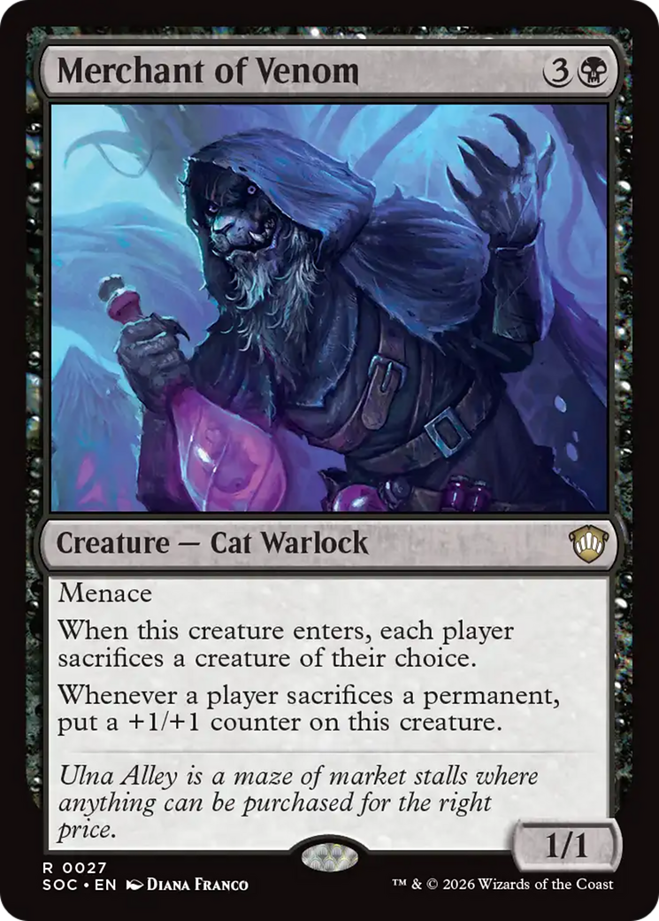 Merchant of Venom [Secrets of Strixhaven Commander] | Jack's On Queen
