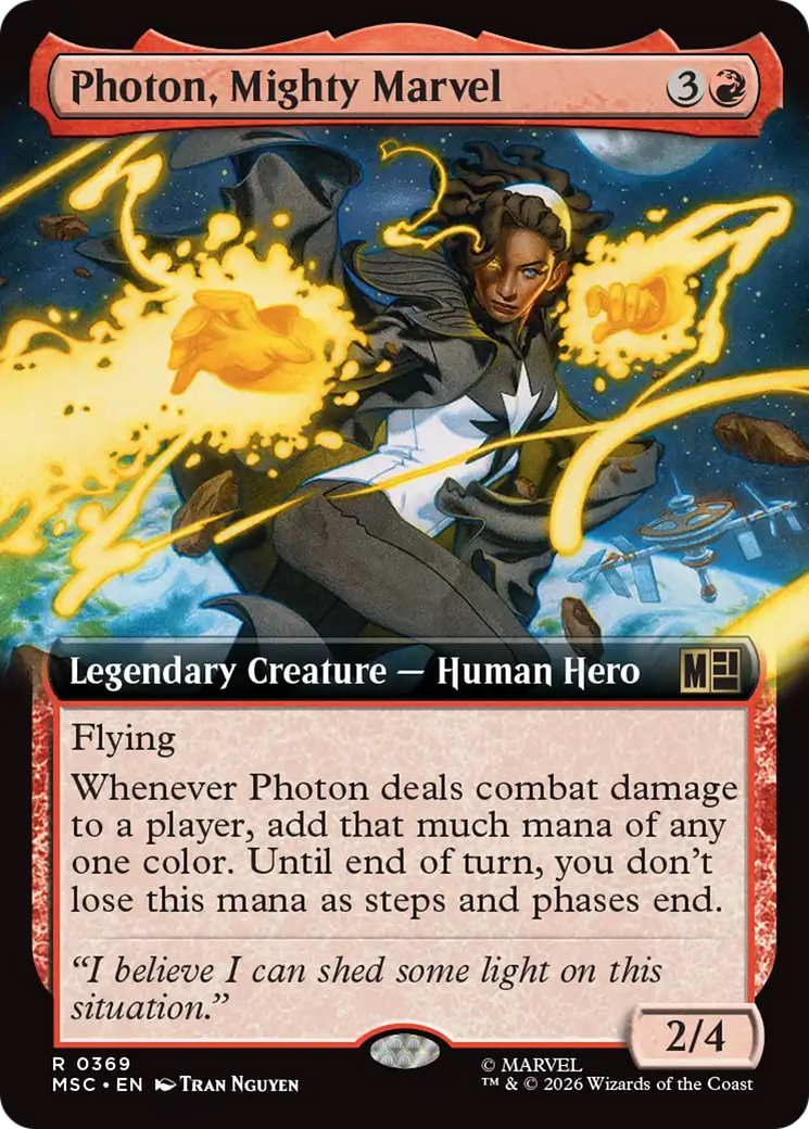 Photon, Mighty Marvel (Extended Art) [Marvel Super Heroes Commander] | Jack's On Queen